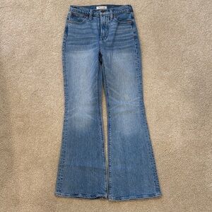 Madewell Light Blue Flare Jeans